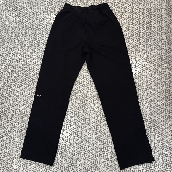 Women's Alo Yoga Courtside Tearaway Trackpants in Black, Size S - Picture 2 of 7